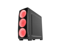NATEC Genesis Titan 750 USB 3.0 z oknem czerwone podswietlenie NPC-1125 - 414018 - zdjęcie 3